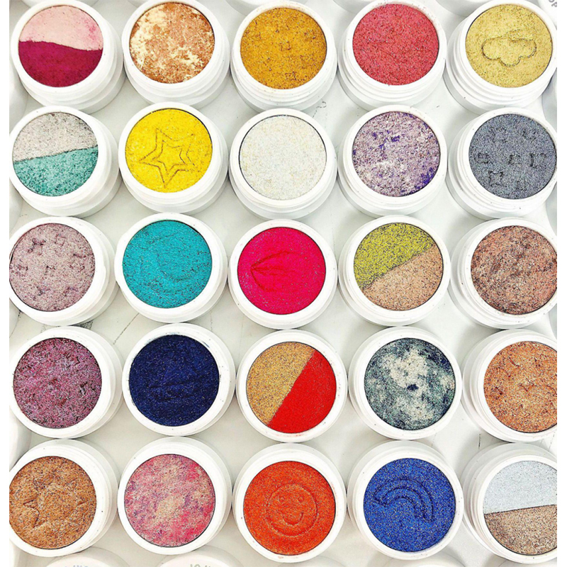 Palet Pembayang Mata Pigmen Tinggi Palet Pembayang Mata Mika Berkilat Jualan Panas Pembayang Mata Julat Semulajadi 25 warna