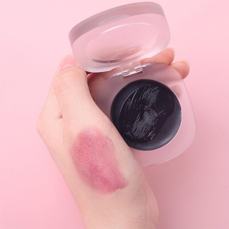 Warna Logo Anda Bertukar Blush Hitam kepada Merah Jambu Bibir dan Tint Balsem Pipi Tahan Lama Menghidratkan Cahaya Semulajadi untuk Semua Ton Kulit