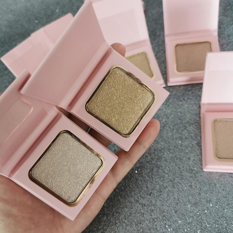 6 warna Penyerlah Muka Mekap Glitter Bronzer dan Palet Penyerlah Kosmetik Shimmer Highlighter