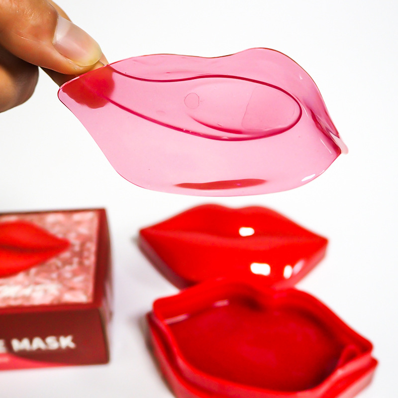 Topeng Penjagaan Bibir Red Night Moisturizing and Hydrating Dudu Lip Mask Penjagaan Bibir