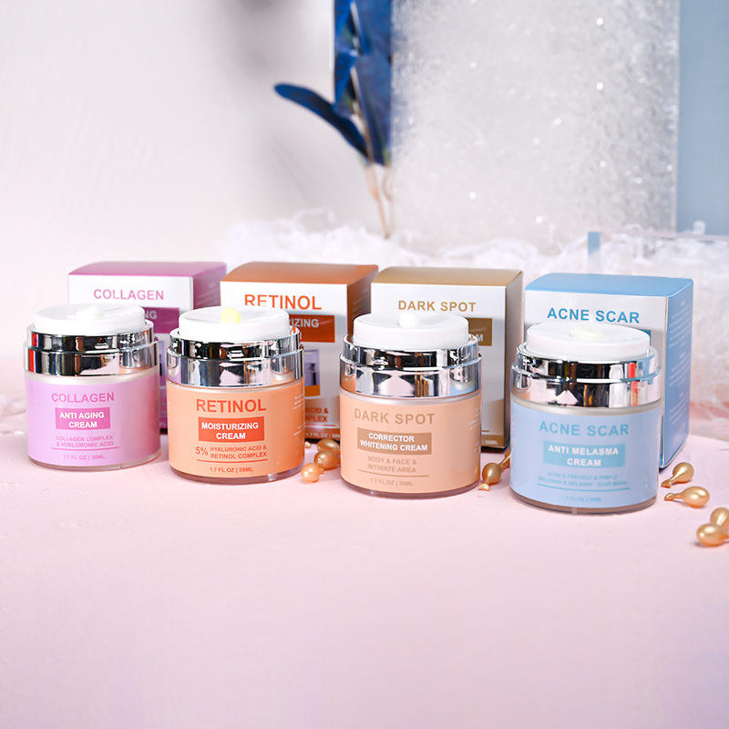 Losyen Wajah Anti Penuaan Kulit Trend Baharu Menghilangkan Tompok Gelap Krim Pemutih Wajah Organik