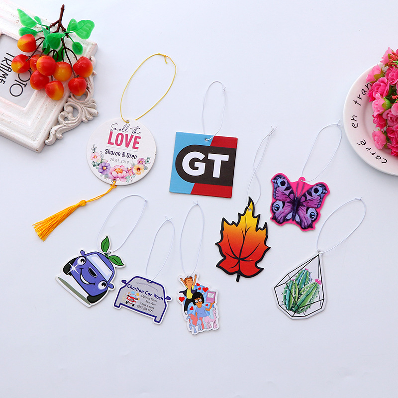 Design Funny Car Air Freshener /Penyegar Udara Kertas/Penyegar Udara Gantung