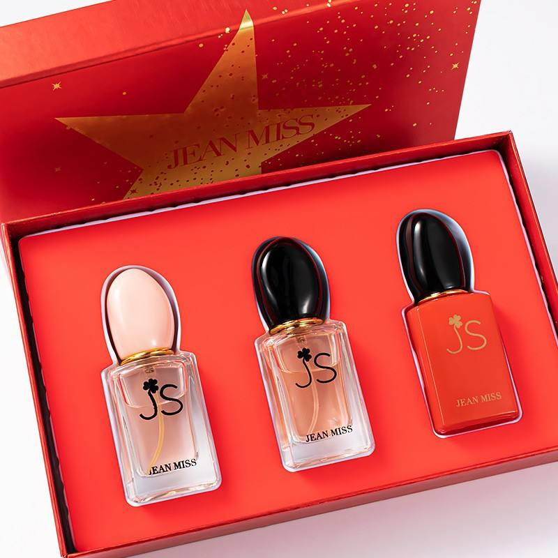 30ml*3 Set Minyak Wangi Wanita Minyak Wangi Kekal Minyak Wangi Asli Jenama Paris Set Hadiah Minyak Wangi 3 keping