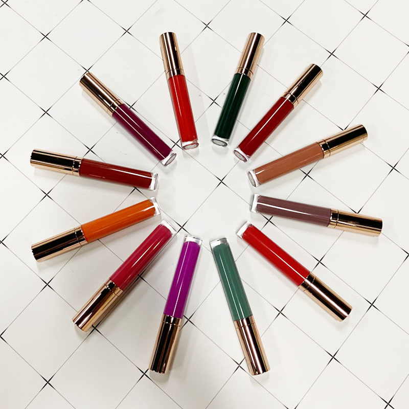 Kosmetik Make Lip Gloss No Label Liquid Matte Lipstick Lip Gloss 30 warna