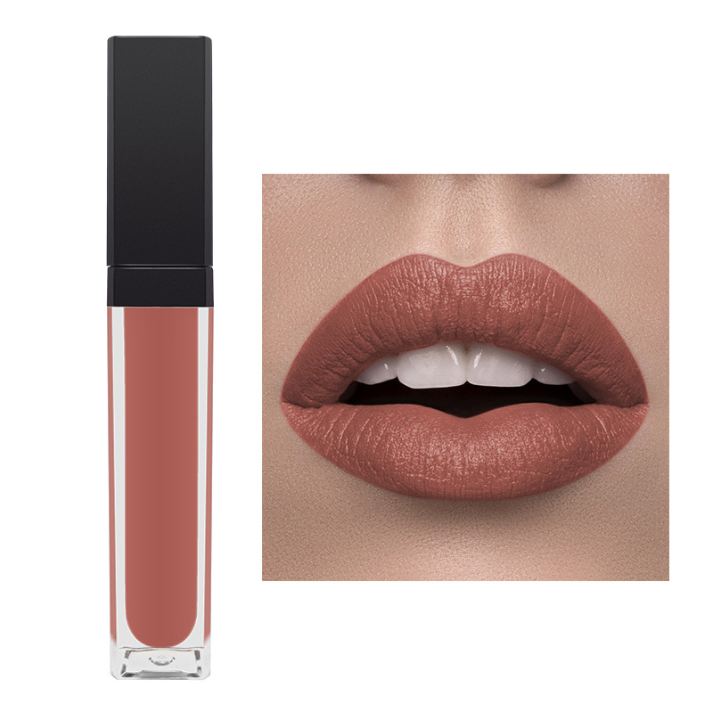 Sesuaikan Lipstick Lipgloss Waterproof Metllic Makeup Lip Gloss Matte 33 warna