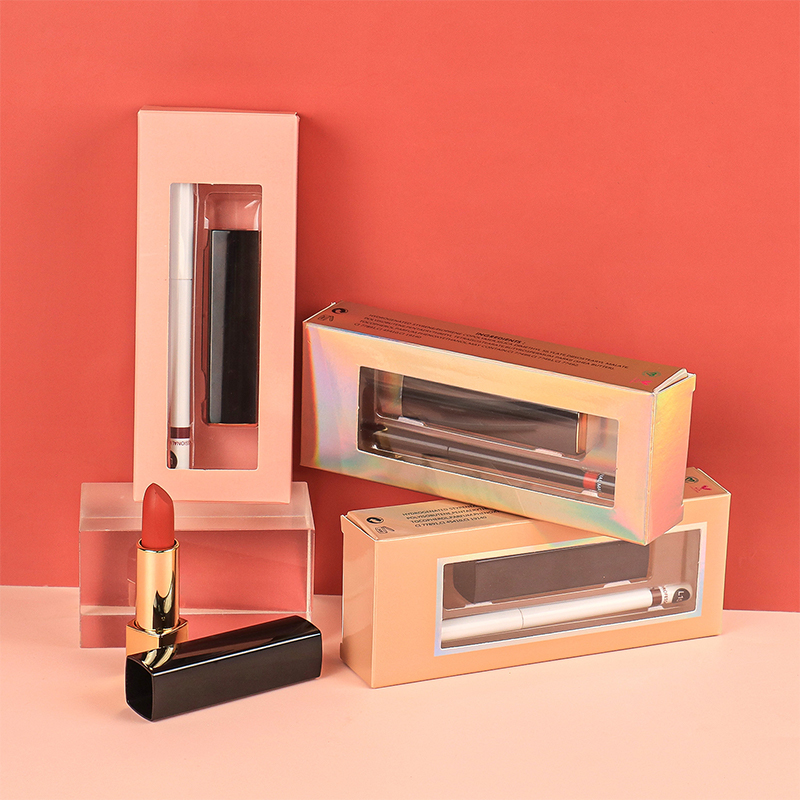 Tiada Logo Gincu Vegan Set Pembungkusan Gincu Matte Velvet Kit Lipstik Tahan Lama