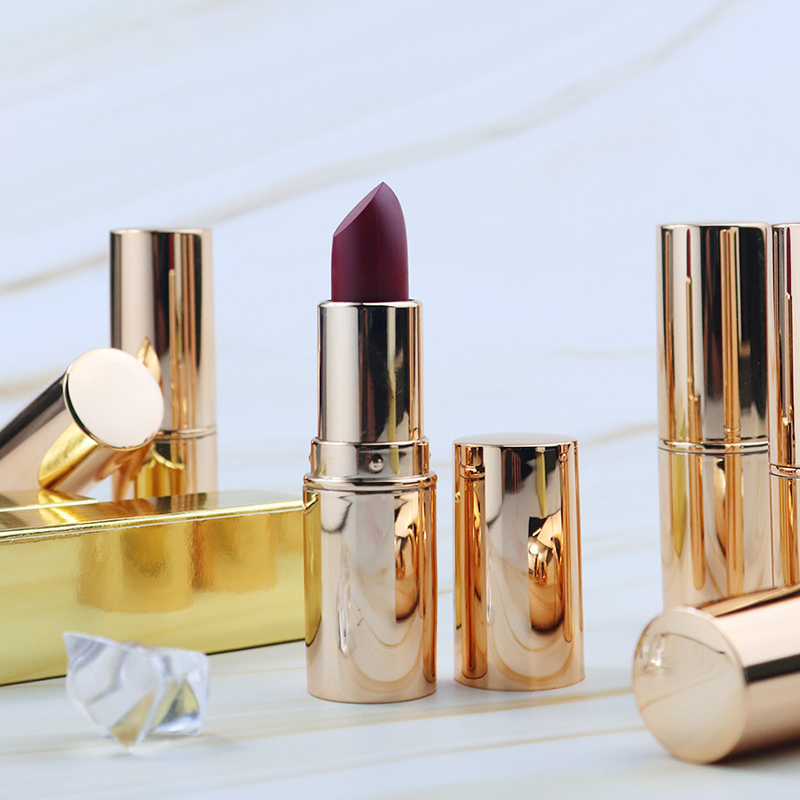 Gincu Bogel Kosmetik Seksi Merah Matte Berkrim Gincu Kalis Air