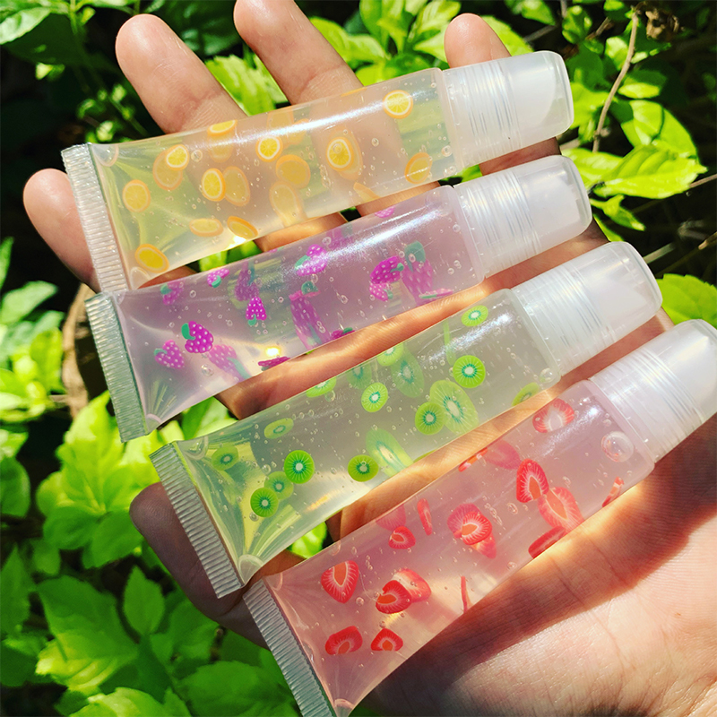 Glos Bibir Vegan yang jelas 12 warna