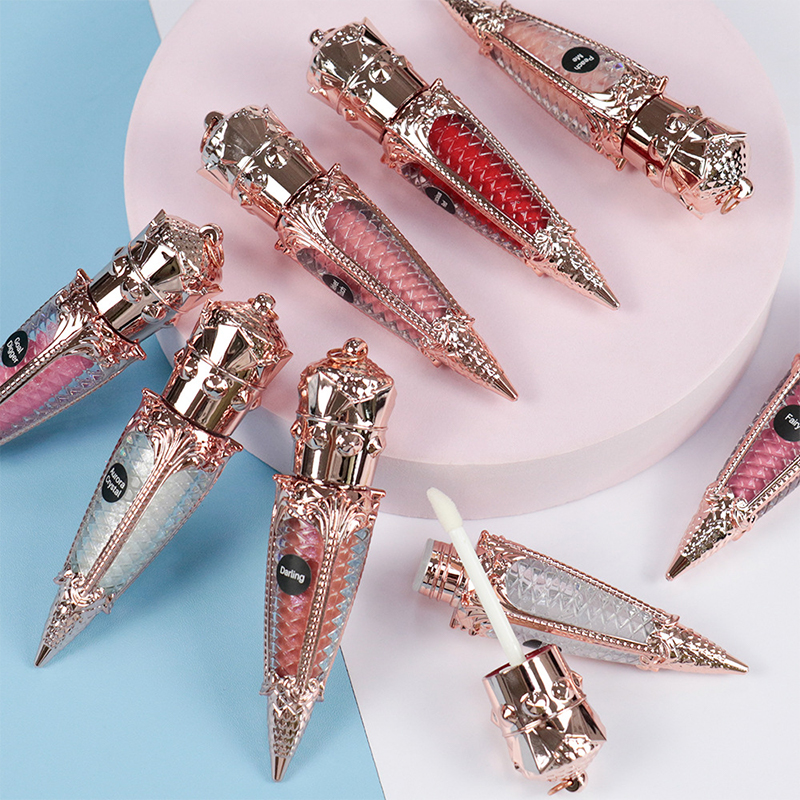 Set Lip Gloss 3 dalam 1 Baharu Kotak Hadiah Matte Solekan Gincu Kombinasi